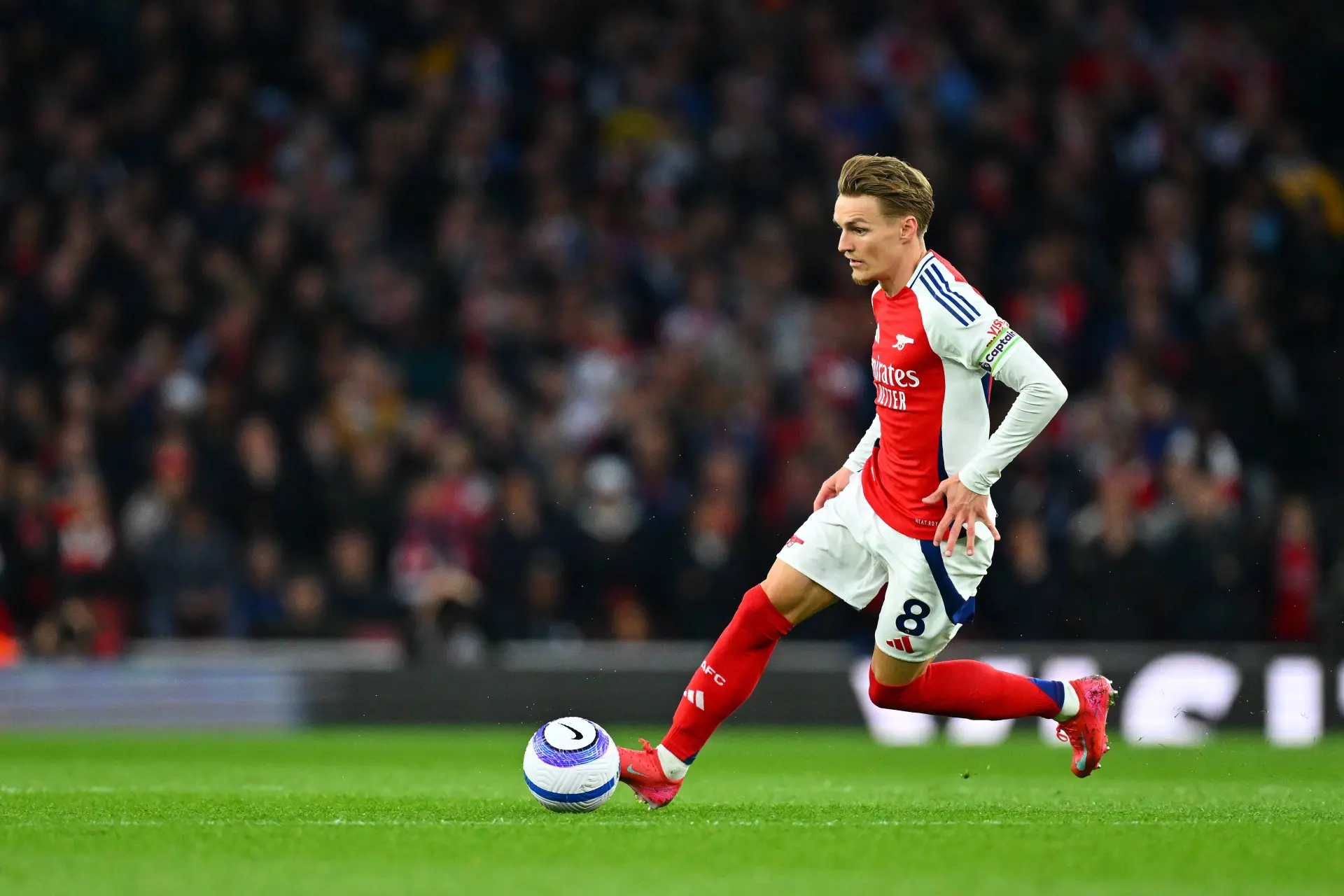 Arsenal-aanvoerder Martin Odegaard kijkt uit naar PSG: 'Het is nu aan ons'