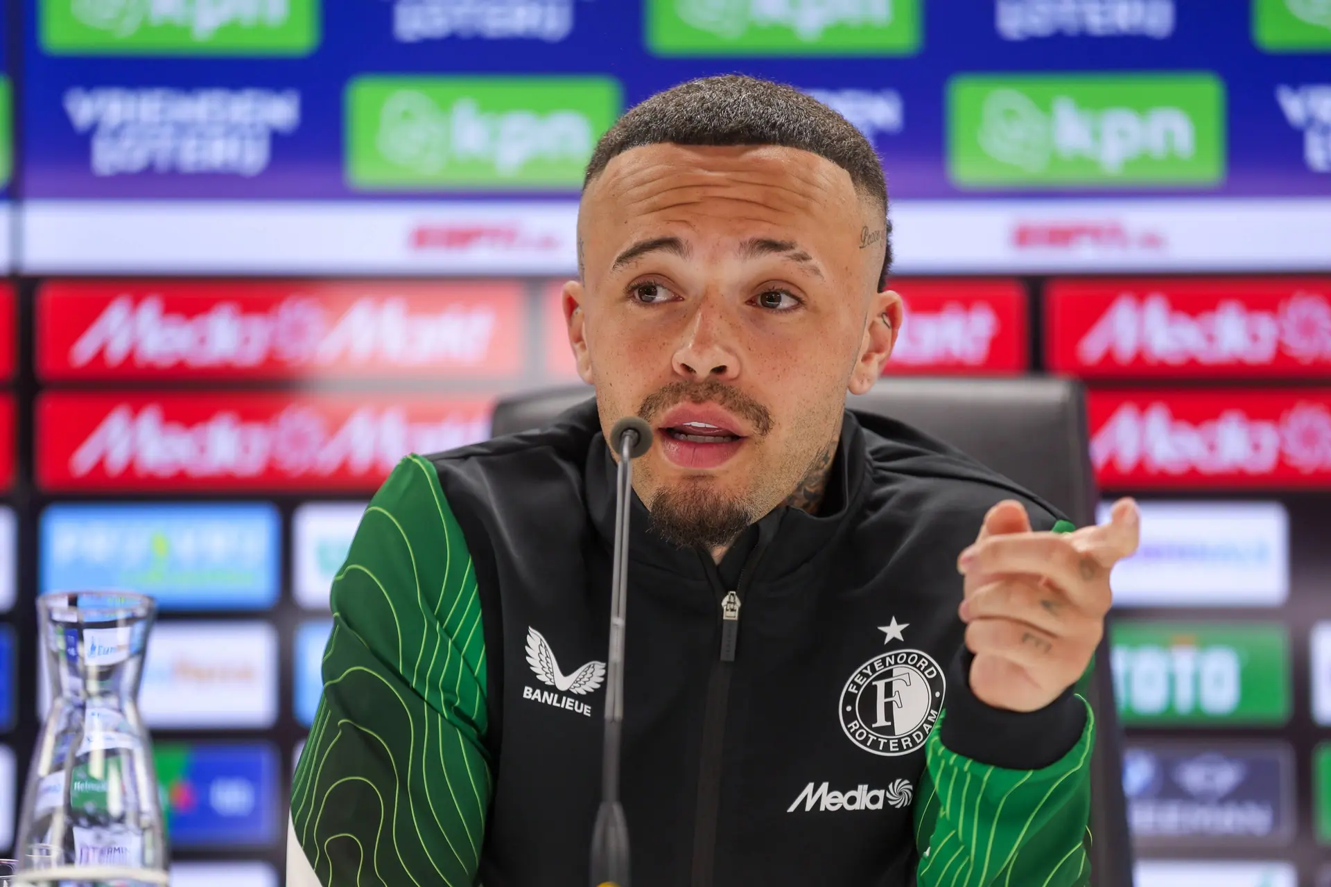 Quilindschy Hartman over Feyenoord-situatie: 'Het kan mijn laatste wedstrijd zijn geweest'
