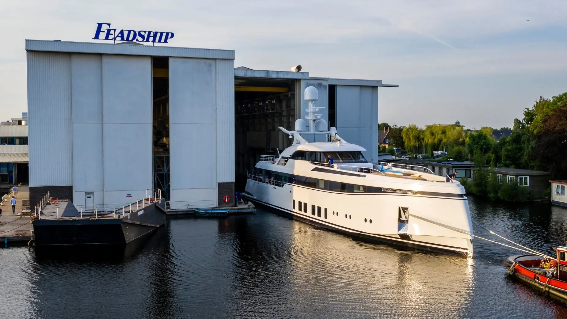 Nederlandse Feadship toont nieuwste superjacht