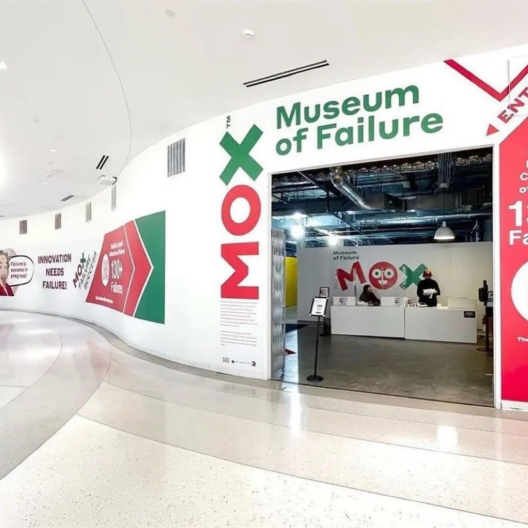 Het Museum of Failure laat zien dat mislukkingen nodig zijn in het leven