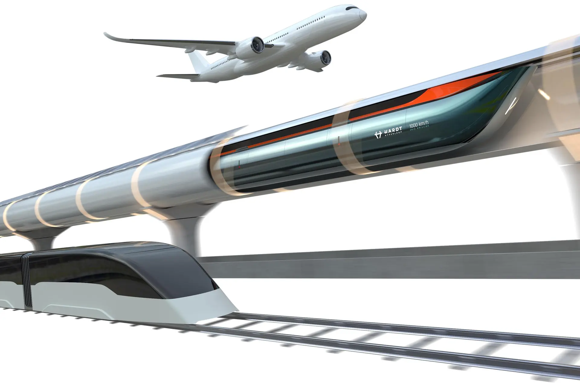3hardt hyperloop comparison to aviation and rail