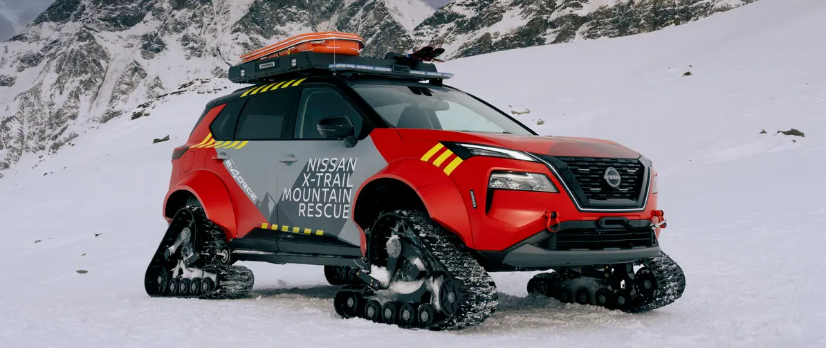Nissan onthult de X-Trail Mountain Rescue: een beest uitgerust voor extreme reddingsacties