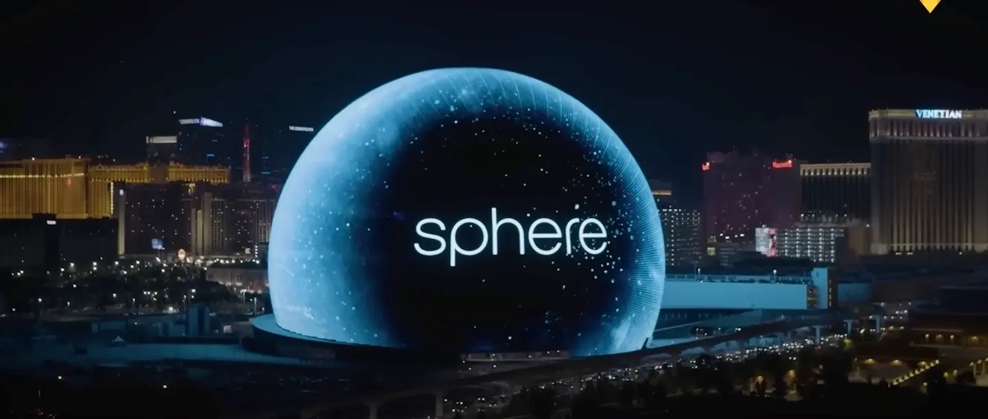 Las Vegas onthult The Sphere, een entertainmentwonder van dik twee miljard dollar