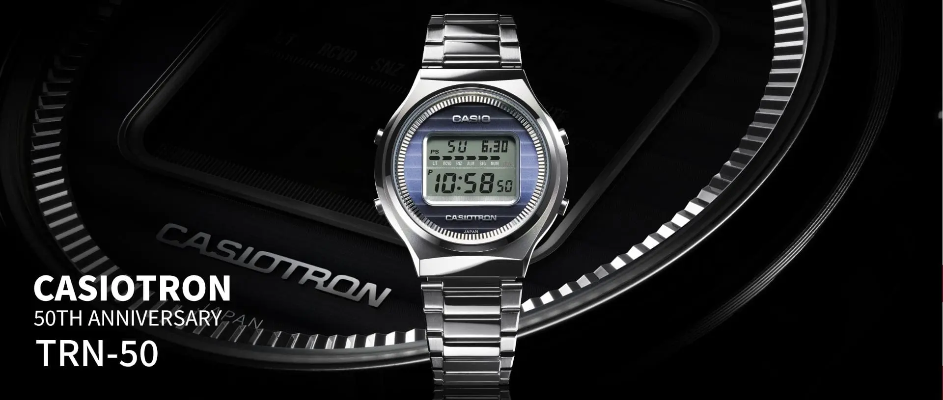 Casio viert haar 50-jarig jubileum met de recreatie van de Casiotron