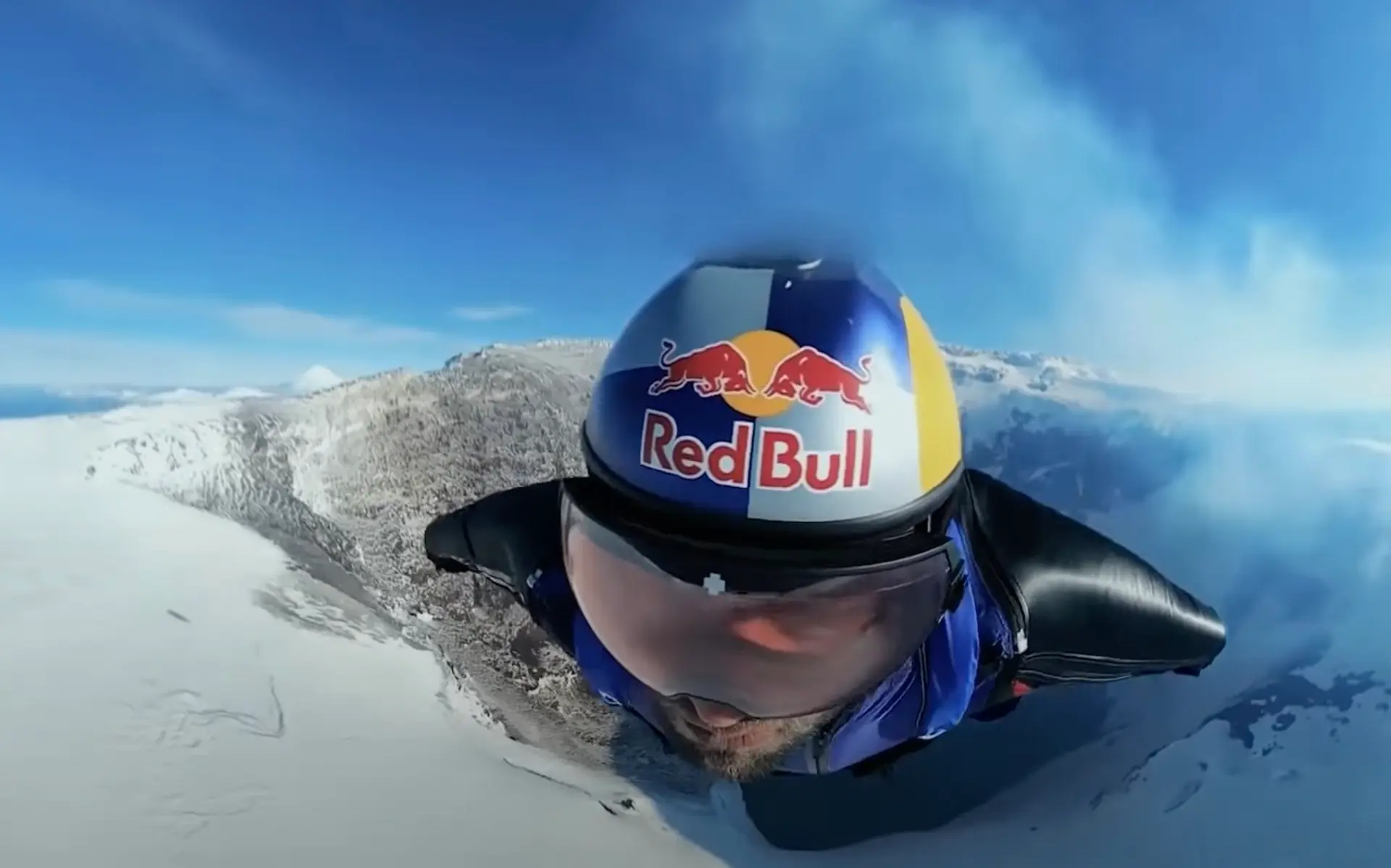 red bull wingsuiter