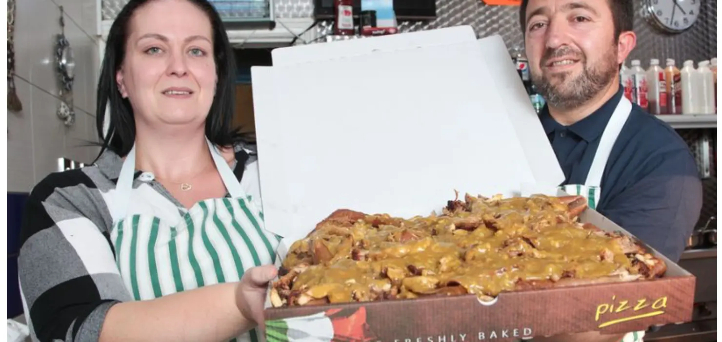 Haal hier de grootste kapsalon ever-made