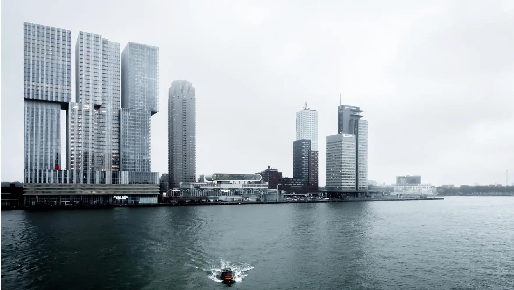 De architect van de Erasmusbrug komt met een nieuw plan voor Rotterdam centrum