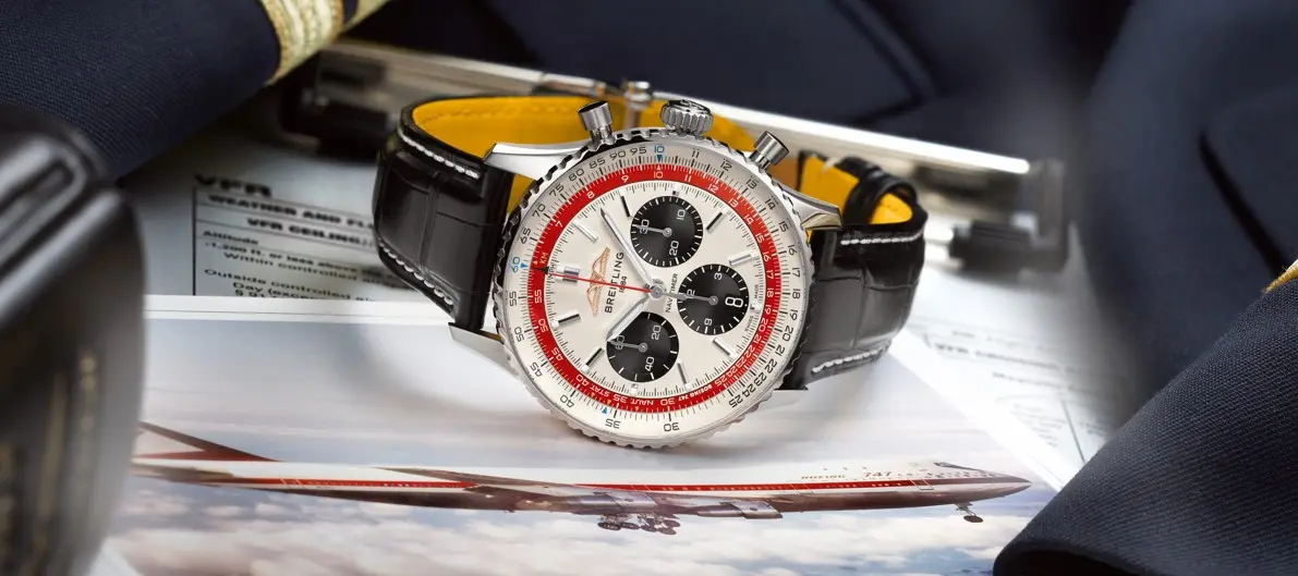 Ter ere van de Boeing 747 brengt Breitling een horloge uit voor de luchtvaart