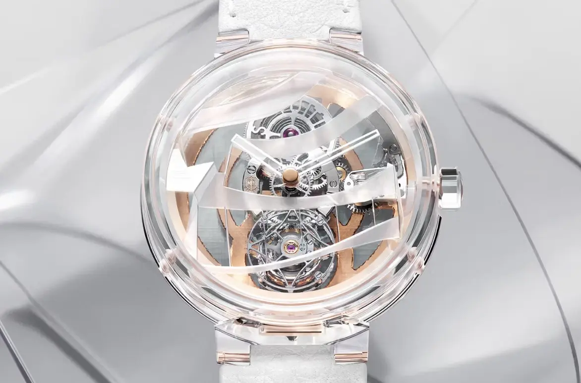 Dit opvallende horloge van Louis Vuitton is er eentje voor op je verlanglijstje