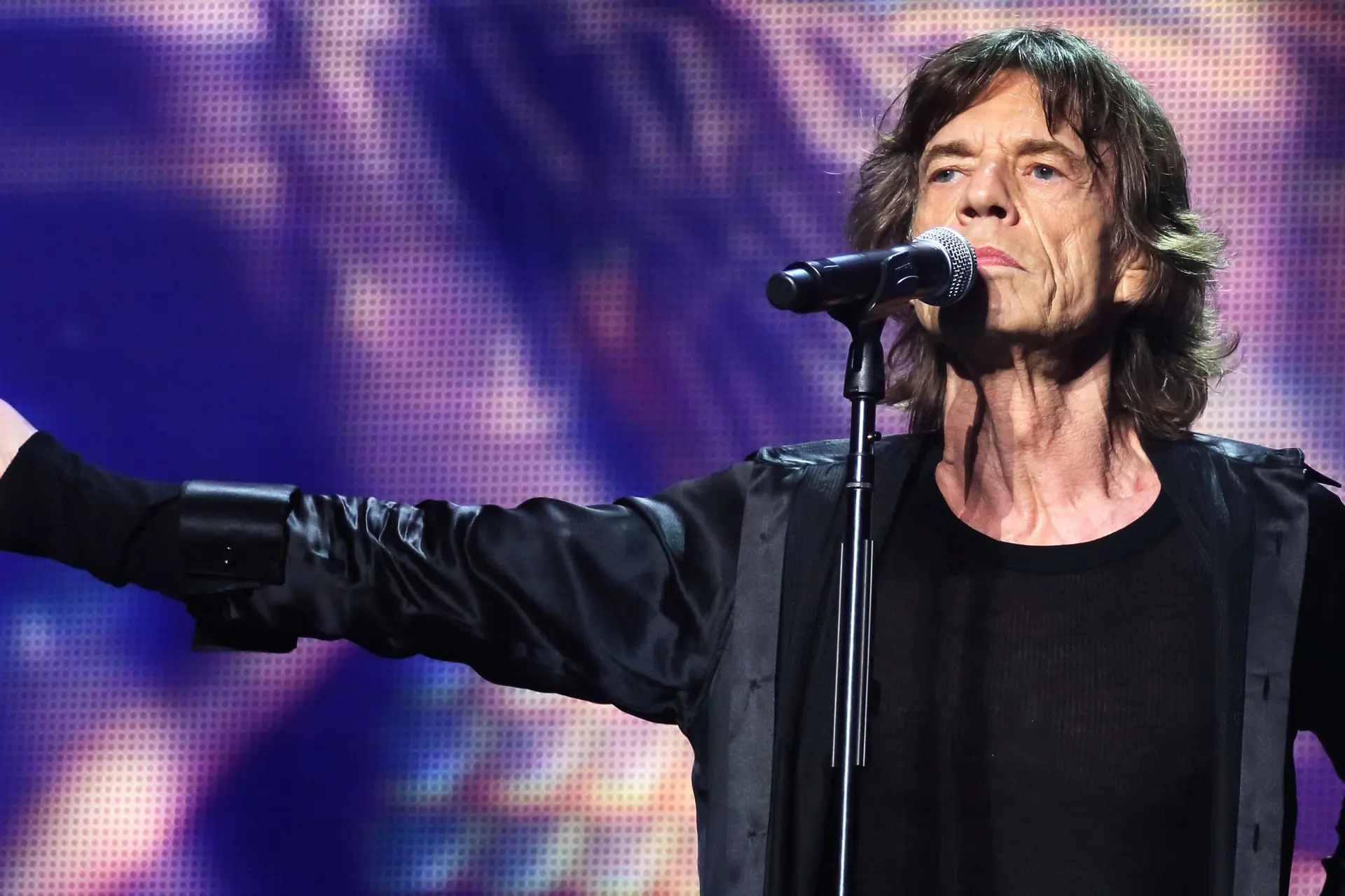 Mick Jagger's 37 -jarige vriendin interesseert zich niks om leeftijdsverschil