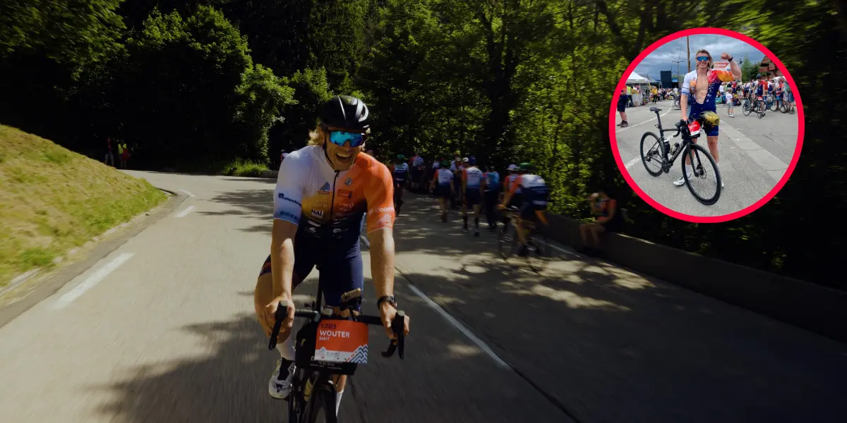 Wutru Smit gaat Alpe d'Huez op en legt dit vast in een emotionele docu