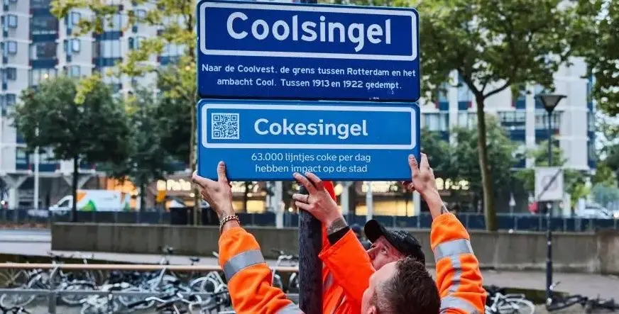 Rotterdamse drugs-straatnaamborden verdwijnen naar studentenhuizen