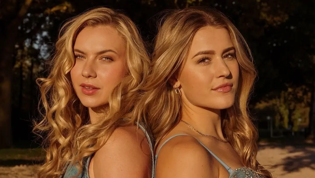 Schaatskoninginnen Joy Beune en Robin Groot doen prachtige duo-shoot