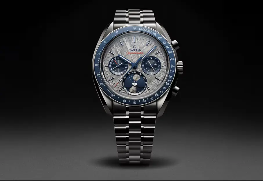OMEGA Speedmaster Moonphase Meteorite, brengt de ruimte naar je pols