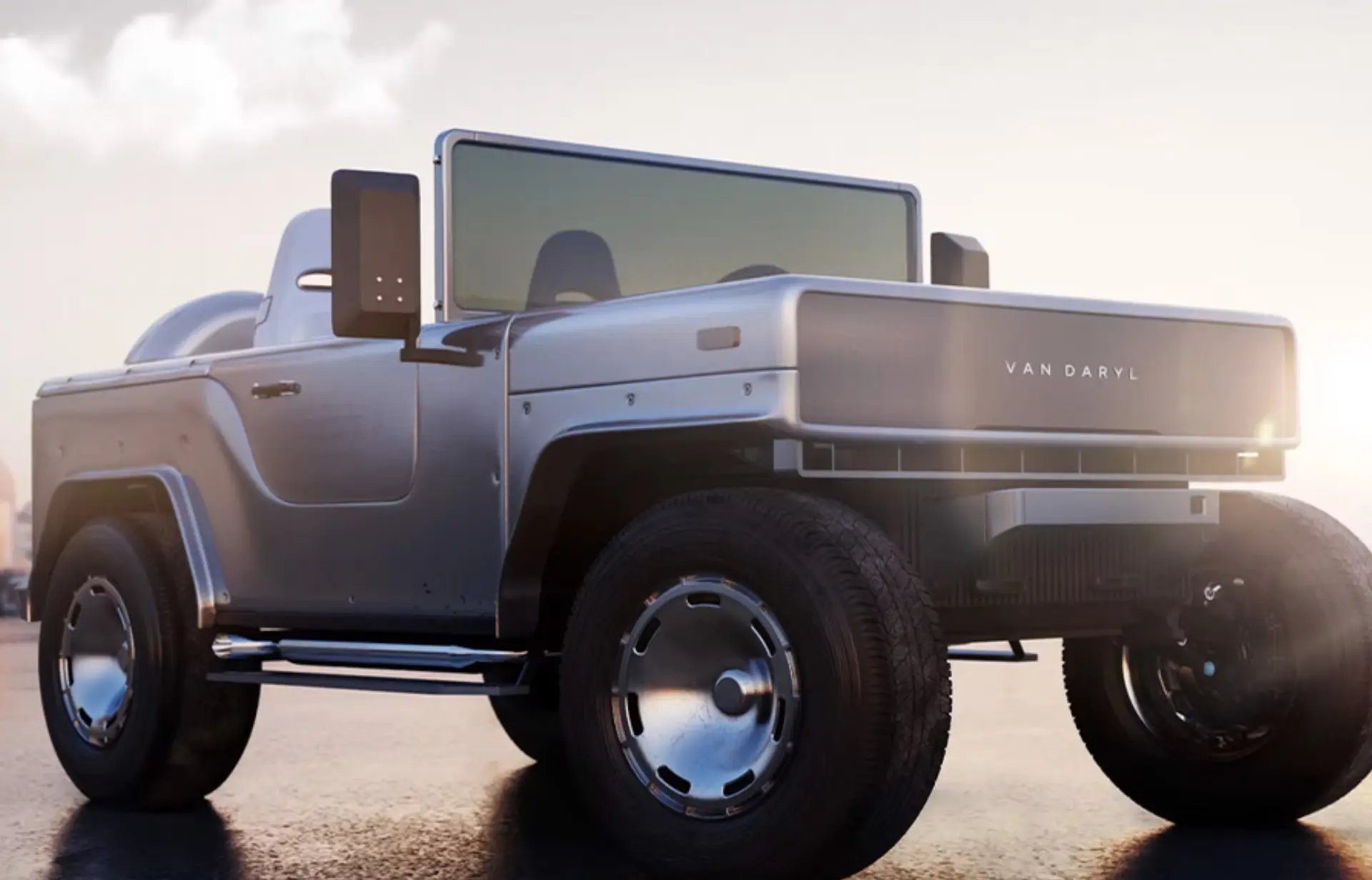 VAN DARYL onthult War Truck: een retro off-roader met een moderne twist