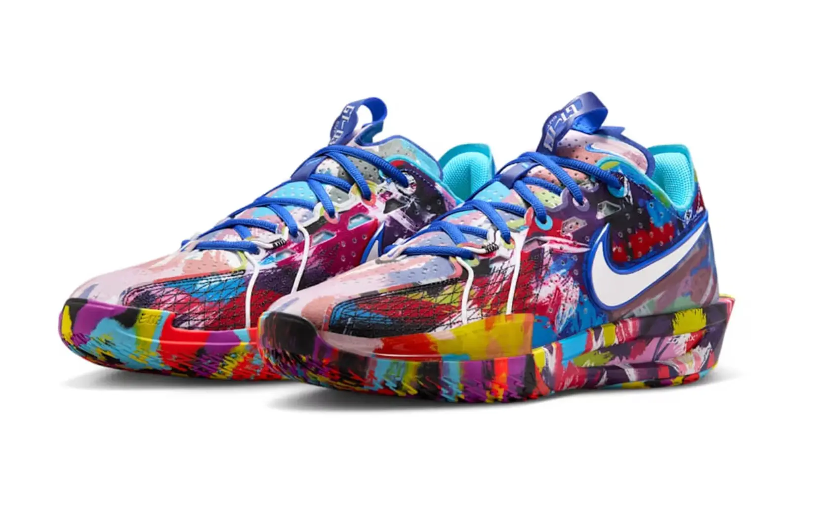 Jewell Loyd x Nike GT Cut 3 ''Paint'': de kleurexplosie voor durfals