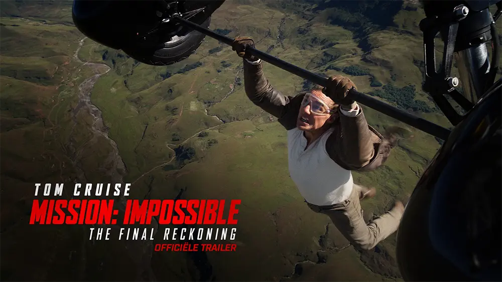Tom Cruise hangt weer uit een vliegtuig in het achtste deel van Mission Impossible