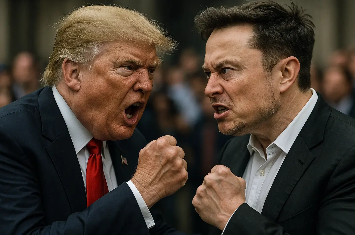 Macht, ego’s en miljarden: de Breuk tussen Trump en Musk
