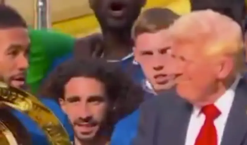 Social media ligt in een deuk vanwege reactie Cole Palmer op Donald Trump