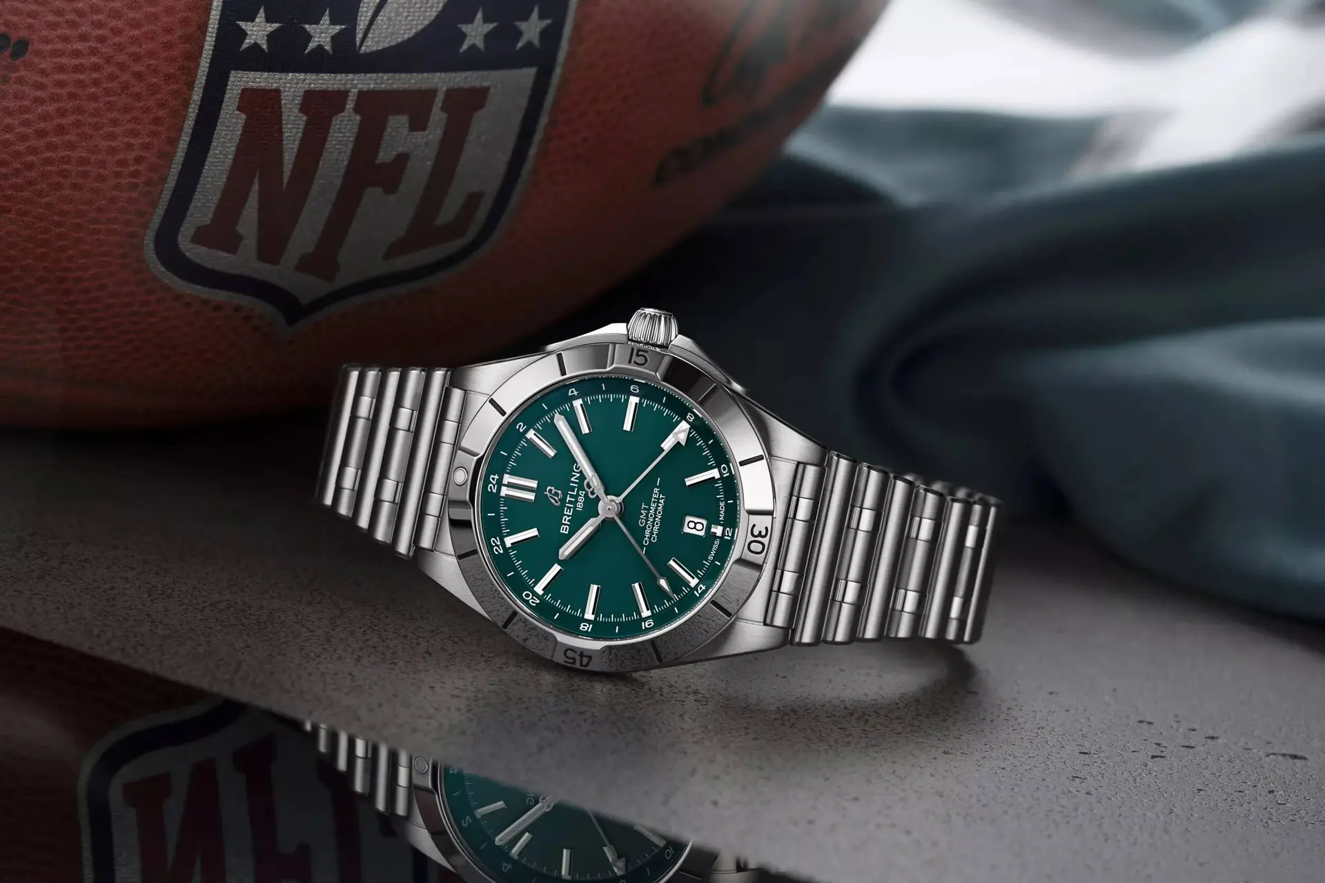 Breitling scoort touchdown: eerste luxe horlogepartner van de NFL