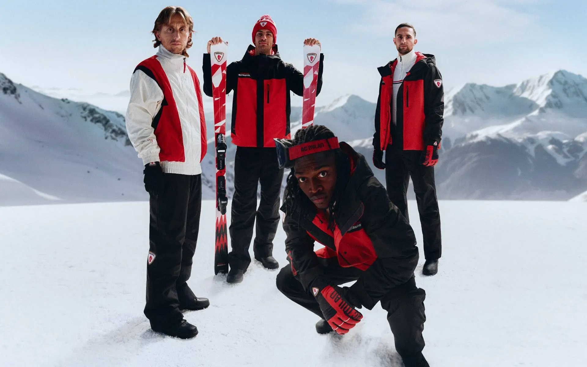 AC Milan komt nu ook met winterlijn in samenwerking met Rossignol