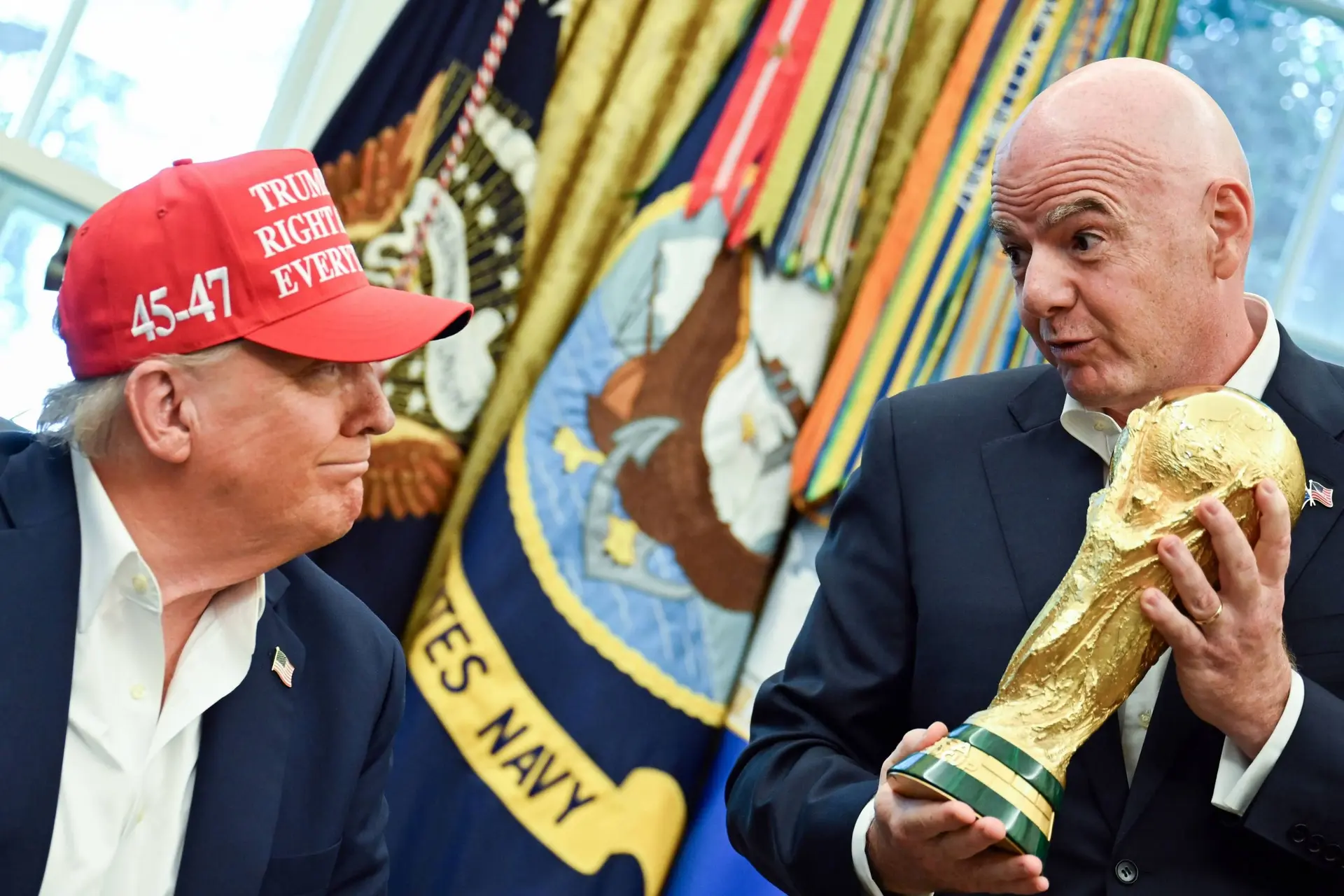 FIFA lanceert vredesprijs en alle vingers wijzen naar Trump