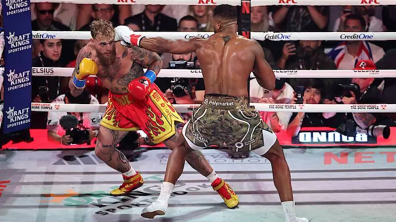 Dit bizarre bedrag verdiende Jake Paul aan zijn gevecht met Anthony Joshua