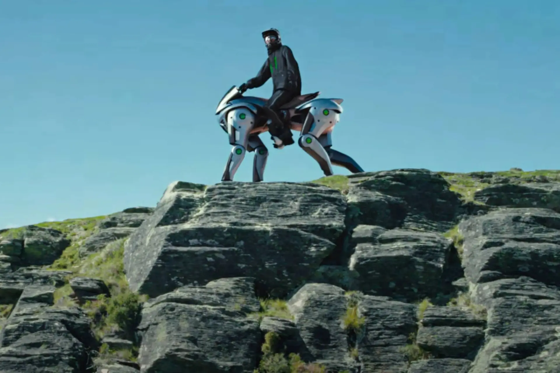 Kawasaki bouwt een berijdbaar robot paard om bergen mee te beklimmen