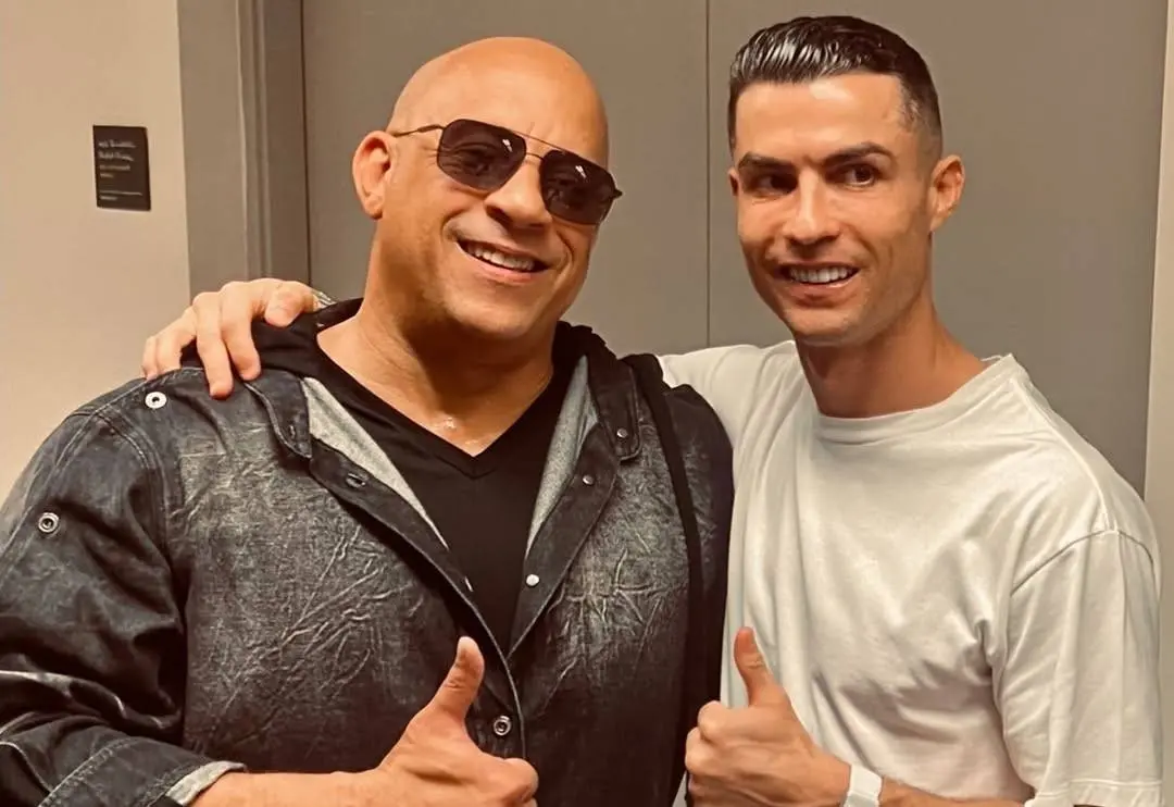 Vin Diesel hint op acteerdebuut Cristiano Ronaldo: "We hebben een rol voor hem geschreven"