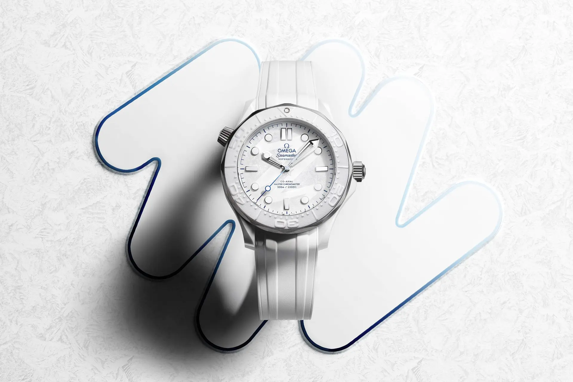 OMEGA viert de Winterspelen 2026 met een unieke Seamaster
