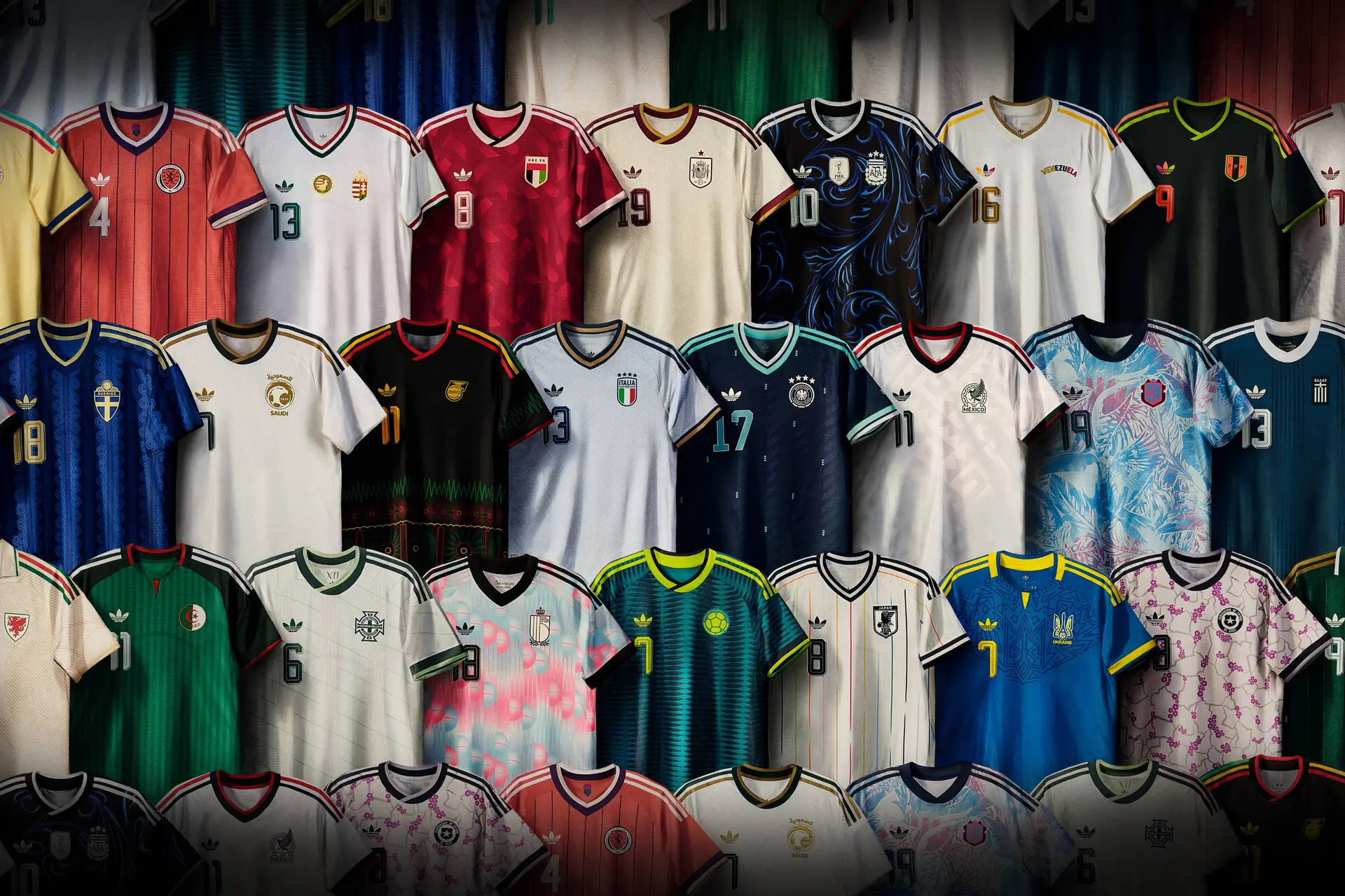 Adidas brengt Trefoil-logo terug op het WK 2026 en dropt stijlvolle away kits