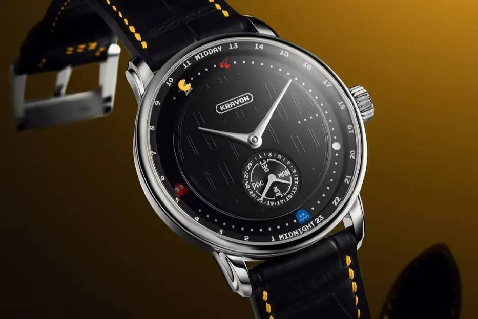 Krayon geeft PAC-MAN een plek in een zeldzaam horloge