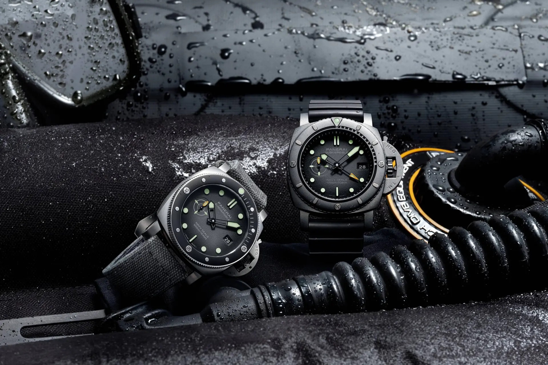 Panerai komt met nieuwe Navy SEALs duikklok die gebouwd is voor het echte werk