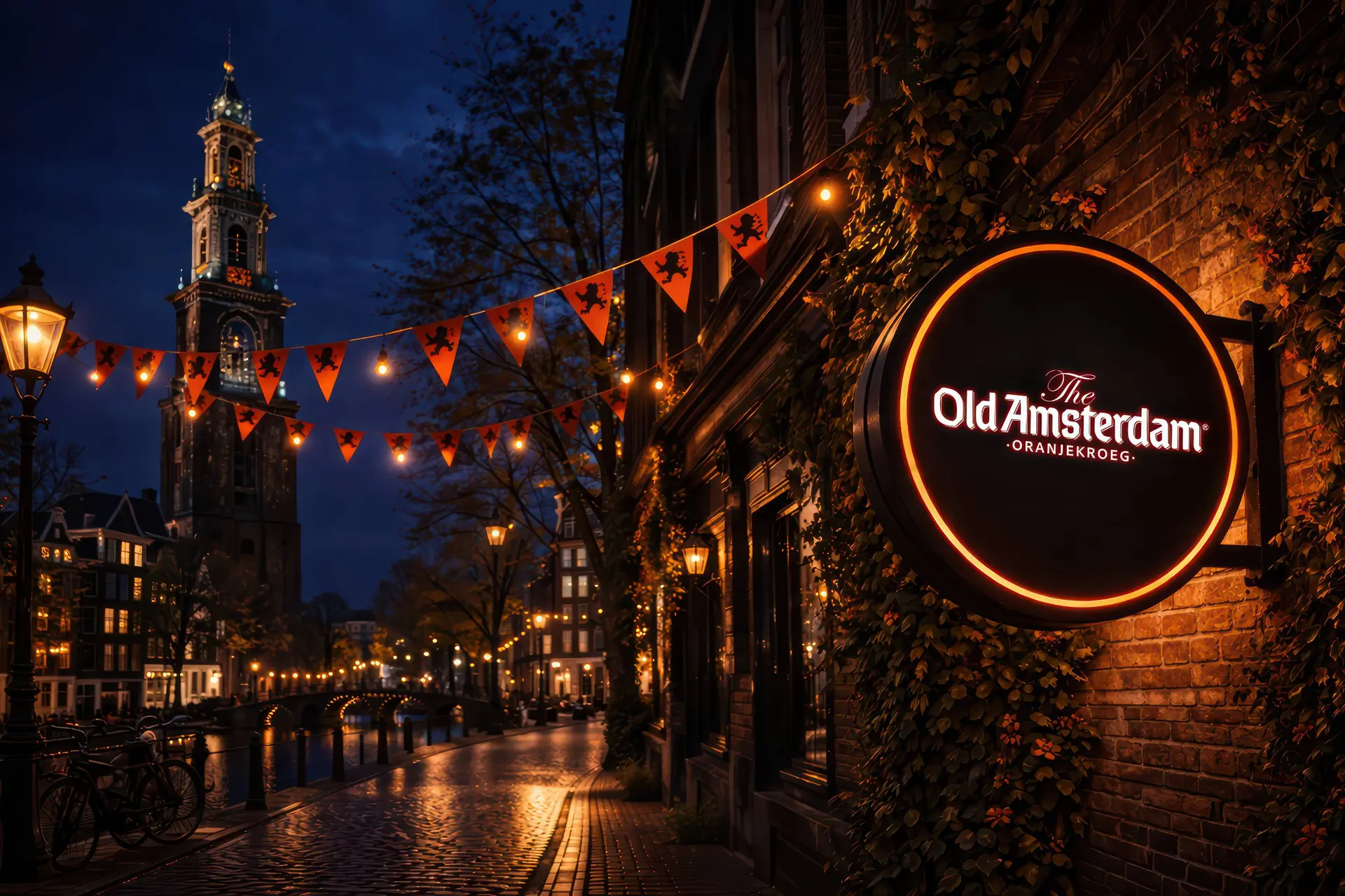Old Amsterdam opent eigen Oranjekroeg waar je voetbal kijkt met Oranjehelden