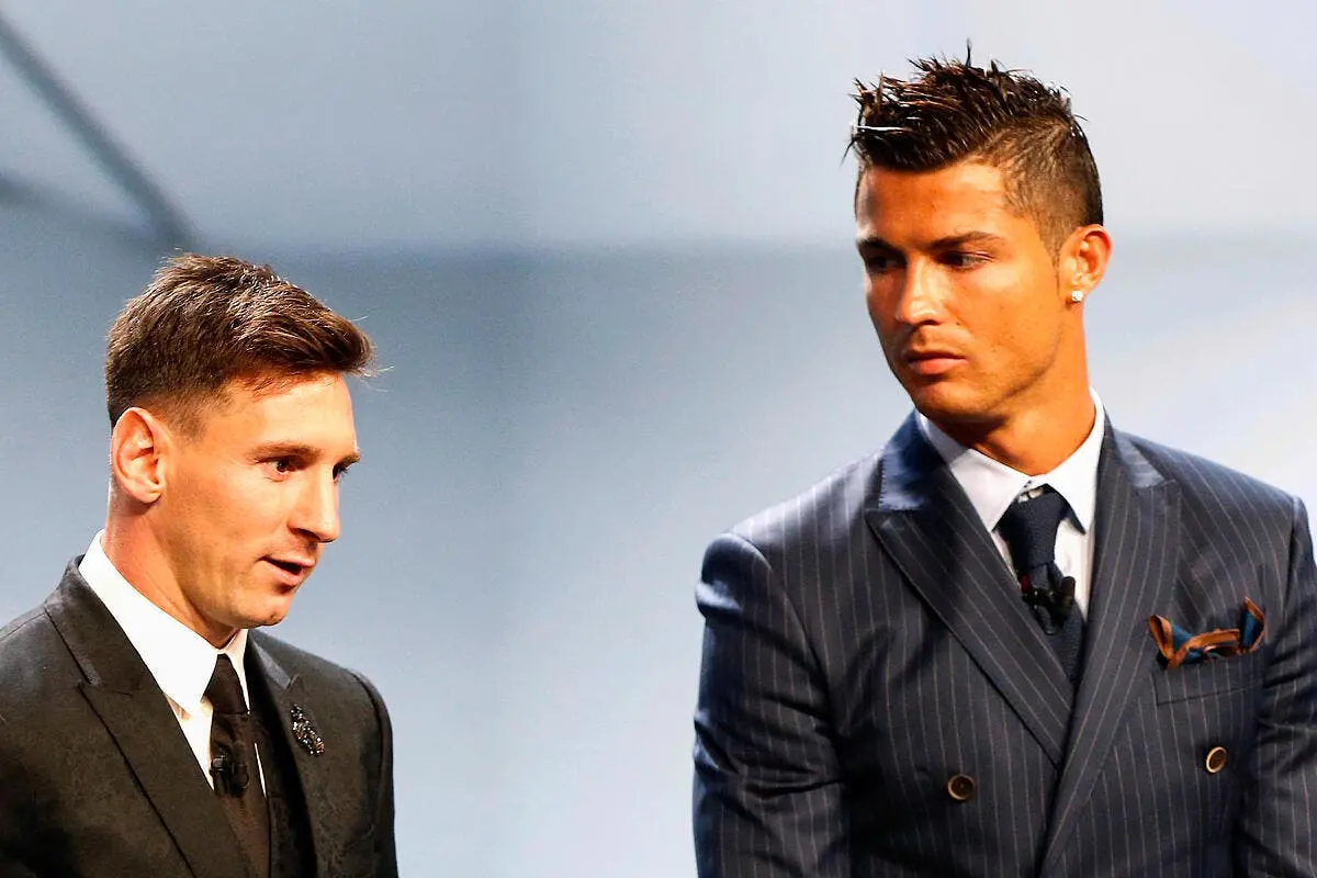 messi est un seigneur avec cristiano ronaldo iconsport mar 270815 89 02126911