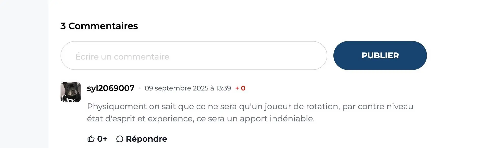 commentaire