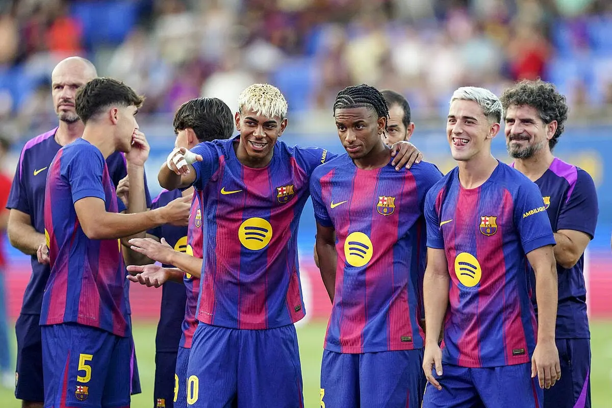 Le PSG en pleurs, le Barça l'imite
