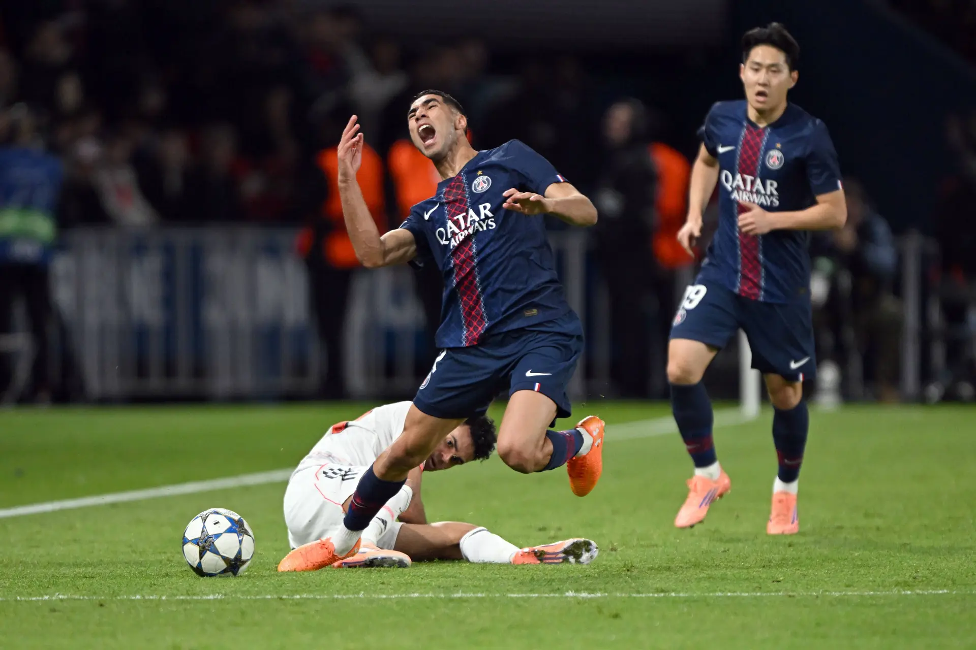 PSG : Attentat sur Hakimi, il n’y avait pas carton rouge