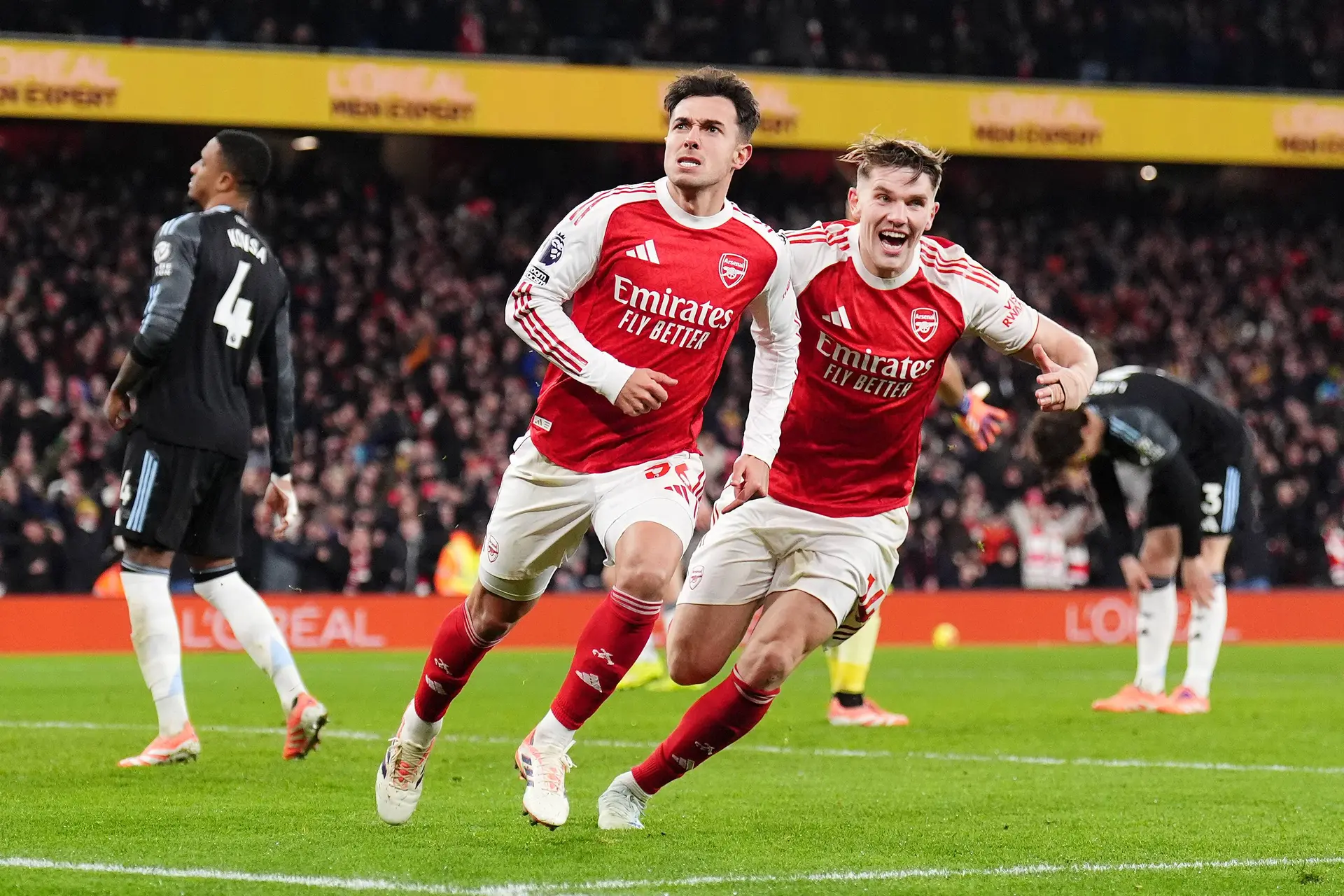 Ang : Arsenal stoppe brutalement la série d'Aston Villa