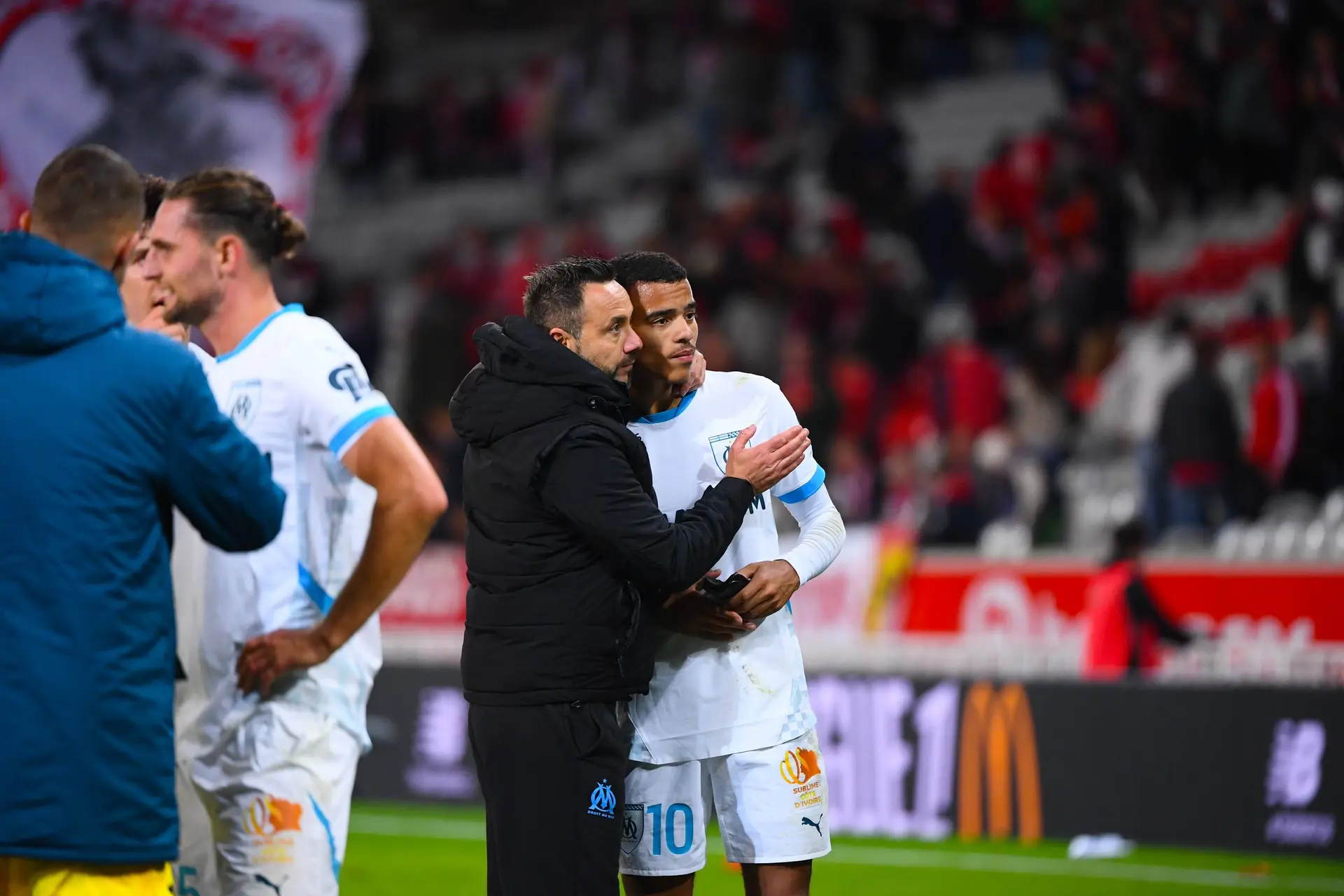 OM : Greenwood et De Zerbi réunis loin de Marseille ?