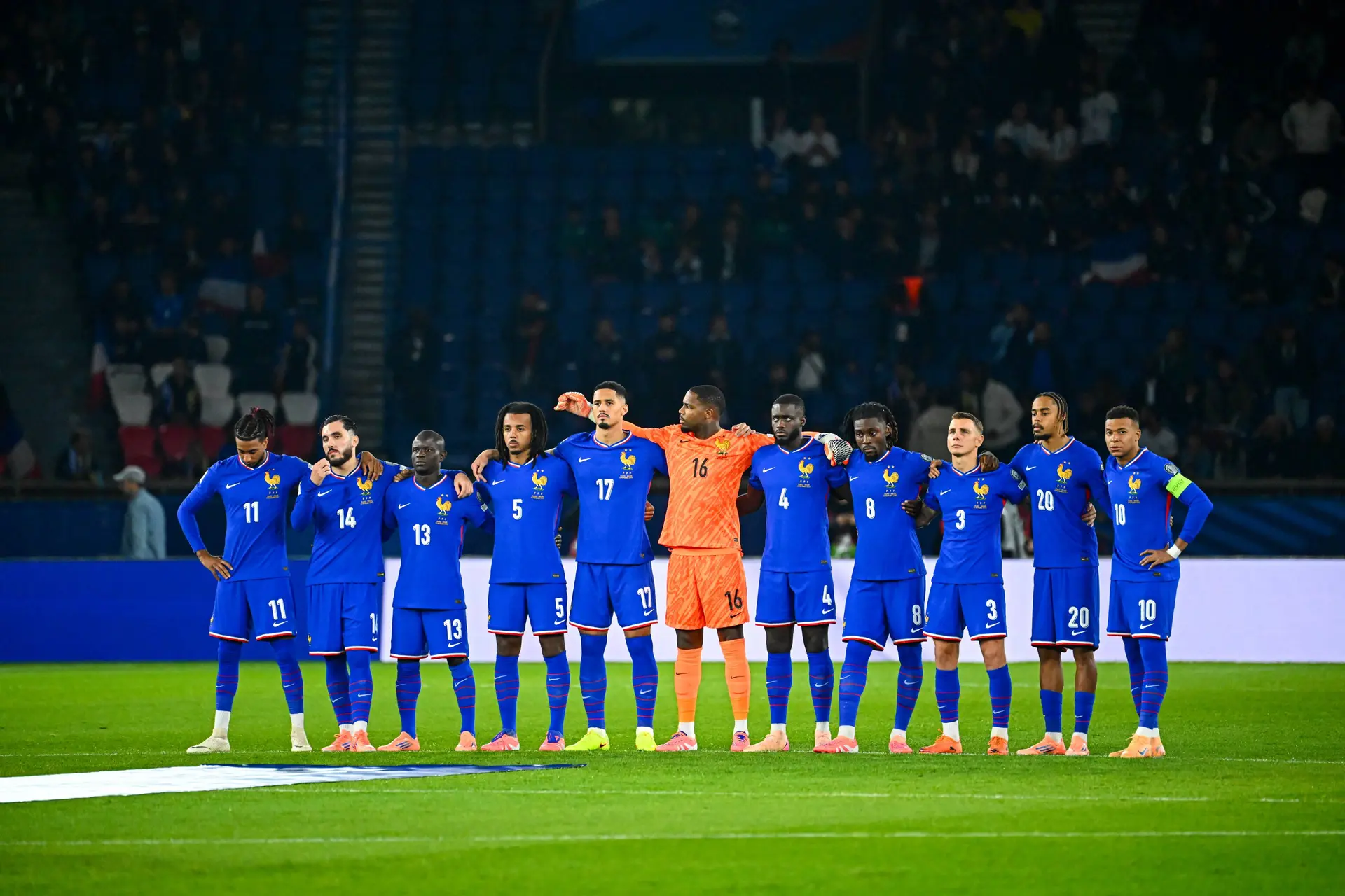 EdF : La France avec Mbappé et Chevalier pour affronter le Brésil