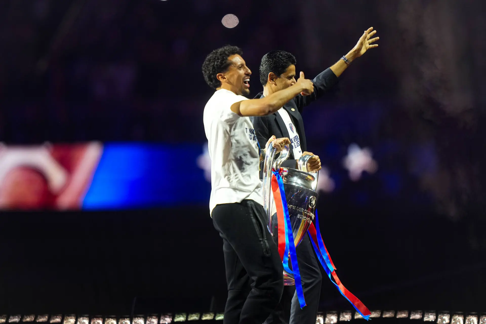 Le PSG a mis le feu au Parc des Princes
