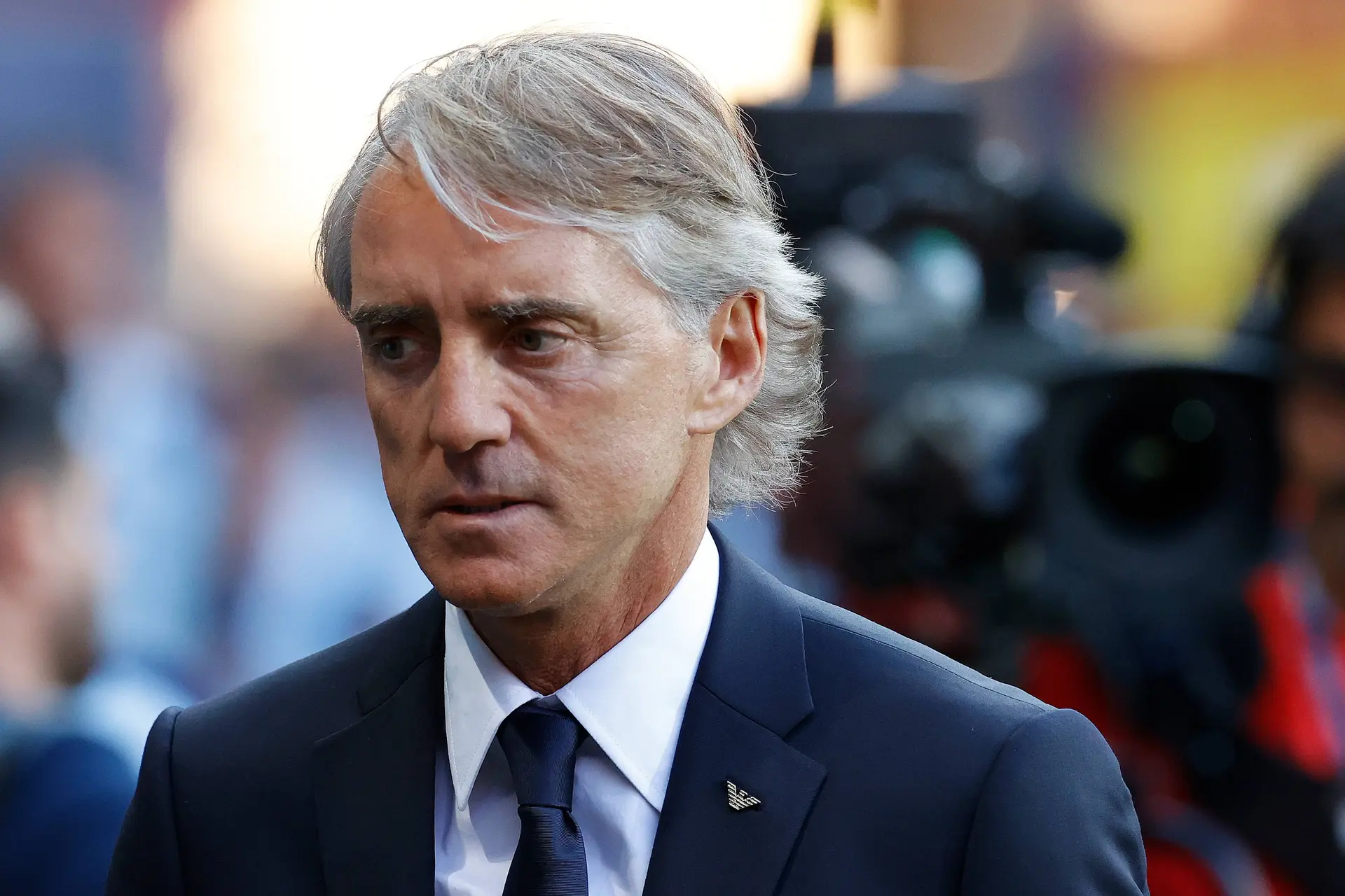 Officiel Litalie Rappelle Roberto Mancini