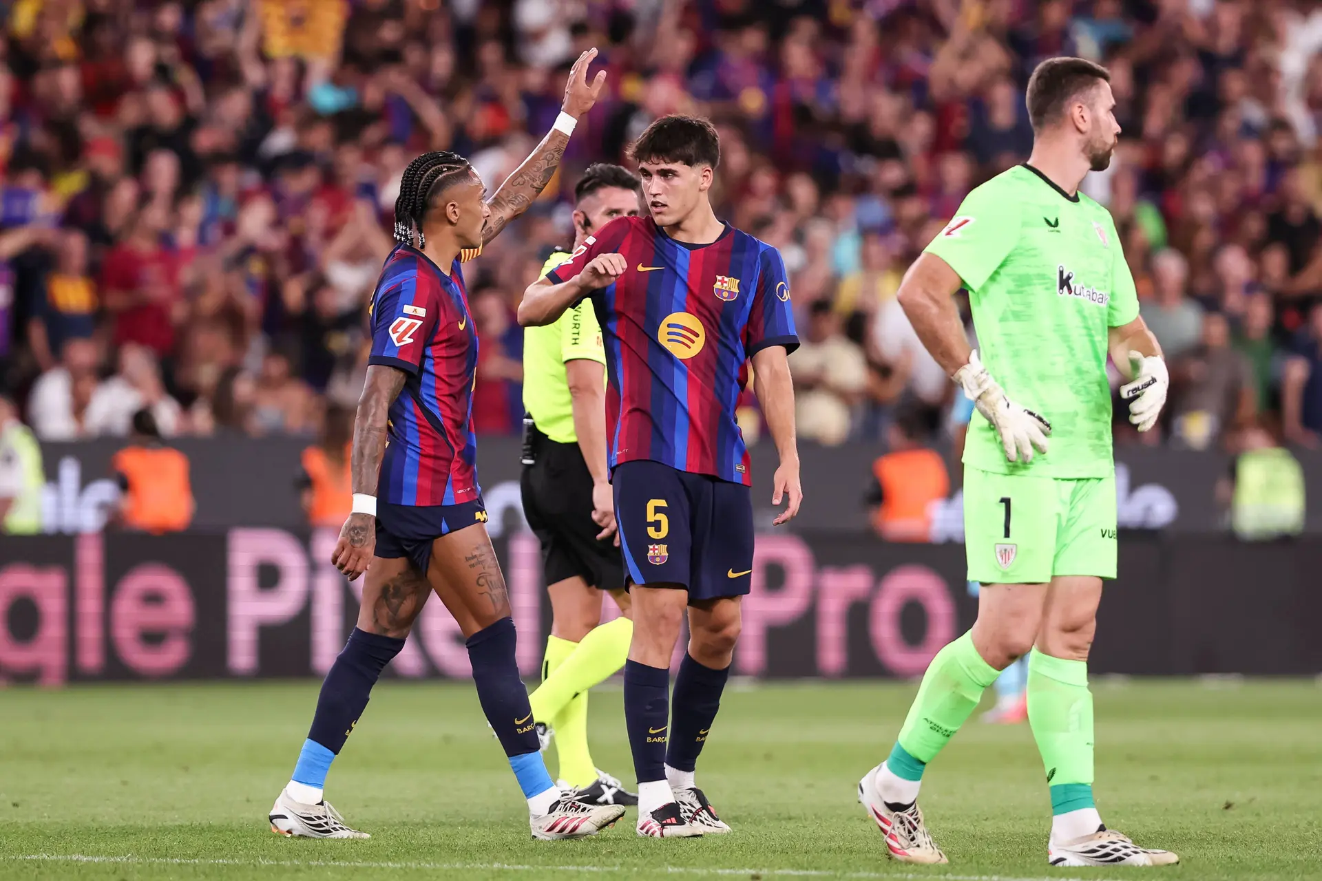 Liga Le Barca Deroule Contre Bilbao Et Reprend La Tete
