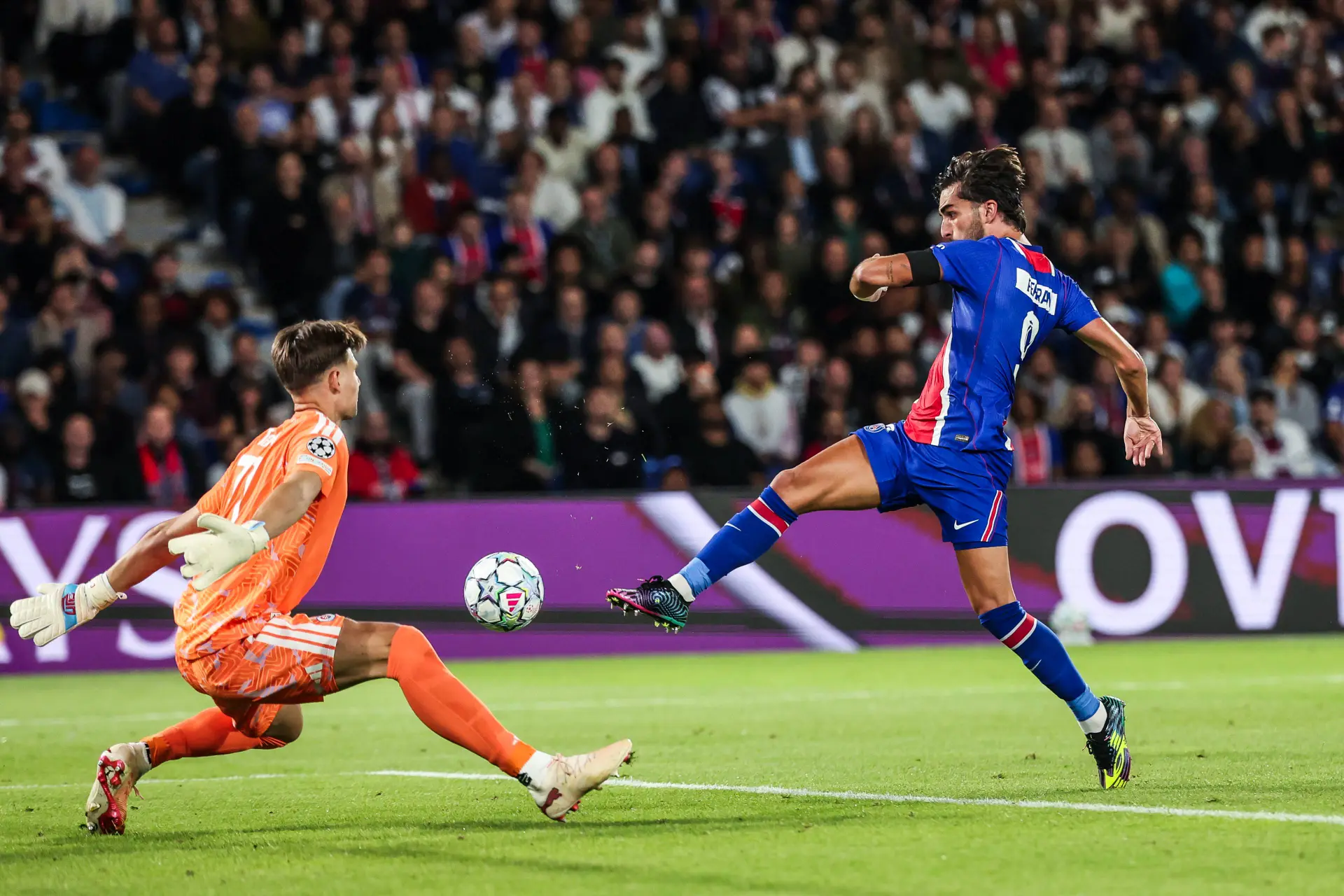 Psg Dembele Passeur Decisif Sur Le But De Ferran Torres Video