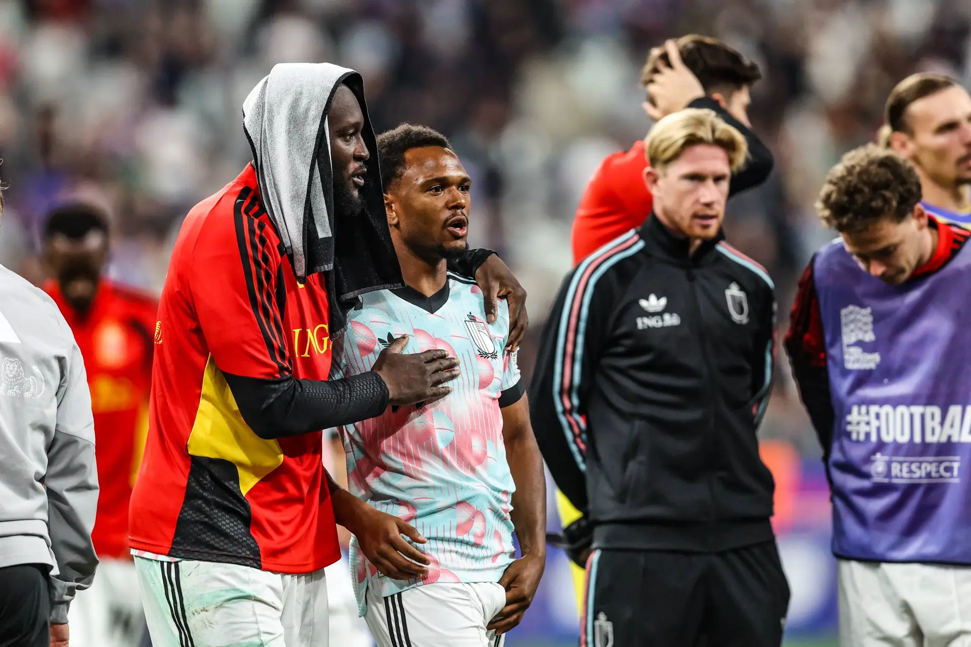 Belgique Zero Seum La France De Zidane Est Trop Forte