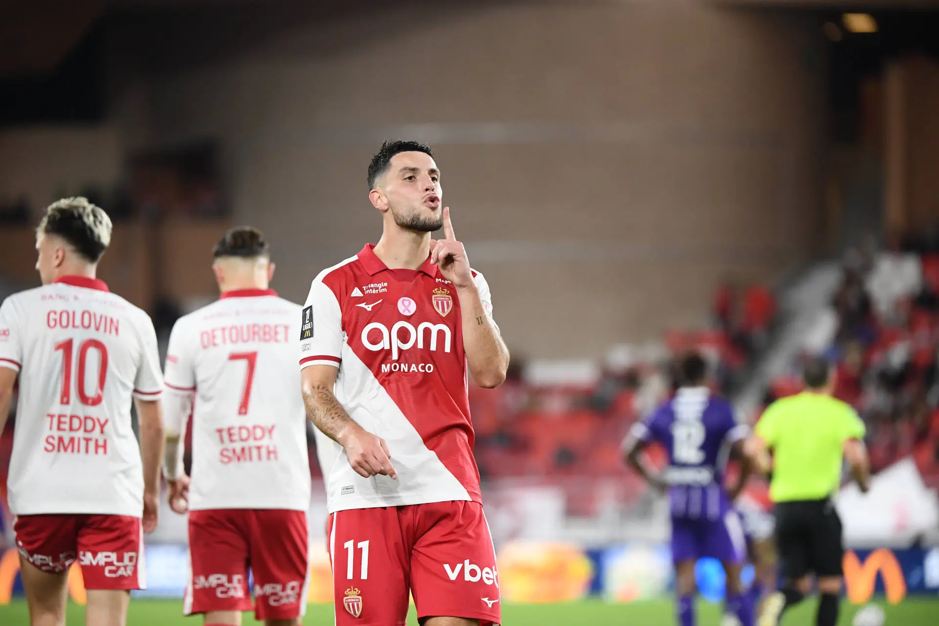 Le But Splendide De Abline Avec Monaco