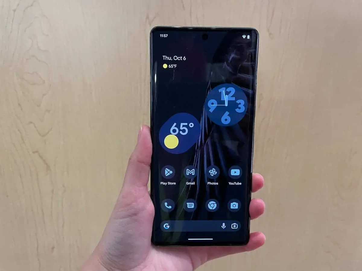 pixel 7 pro front