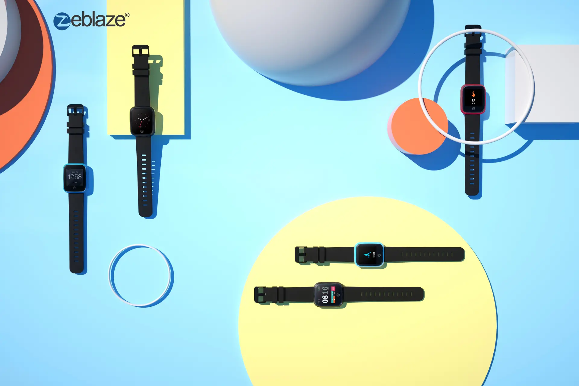 Zeblaze Crystal 2 IP67 Sports Smartwatch Launched at $24.43