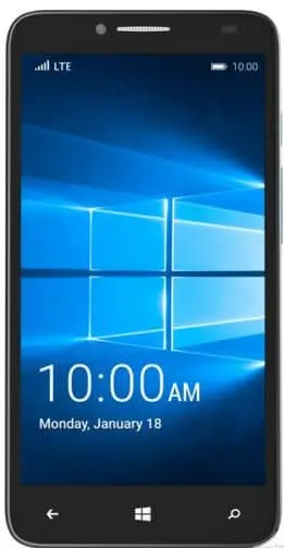 alcatel onetouch fierce xl front